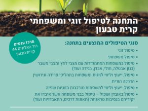 טיפול זוגי ומשפחתי