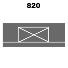 תשלום על סימון תמרור 820 (מעטפה)