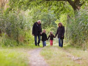 Children with parents