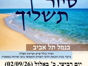סיור תשליך