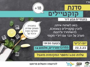סדנת קוקטיילים