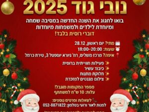 מסיבת נובי גוד | אגף הרווחה והשירותים החברתיים